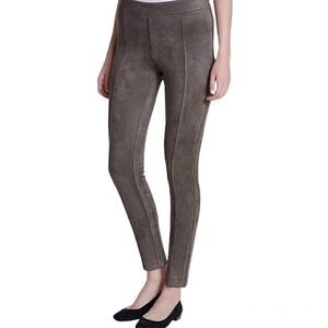 𝅺andrew Marc‎ | NWOT Super Soft Stretch Vegan Suede Skinny Pants in Taupe Brown